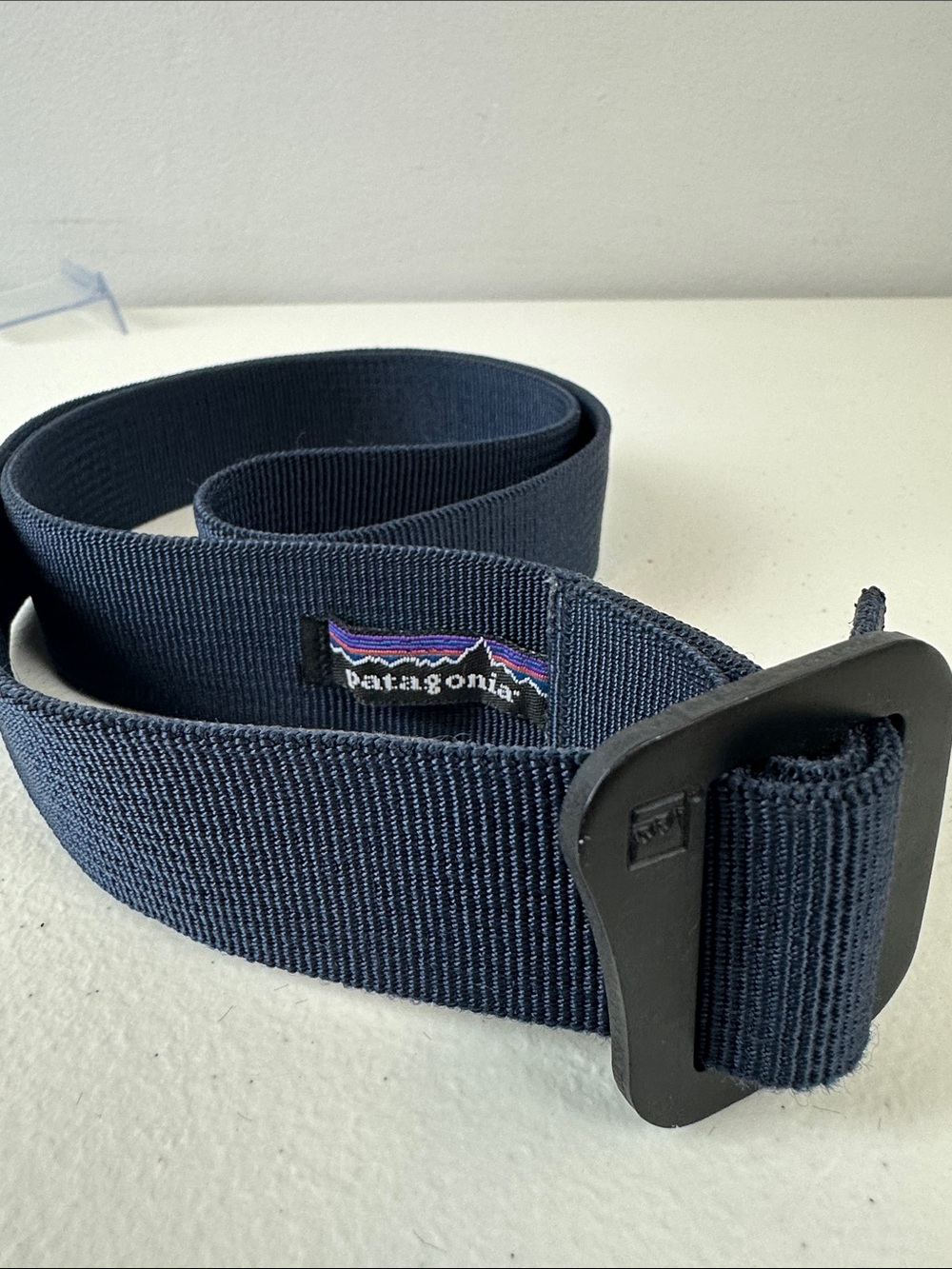 Vintage Patagonia Friction Belt Solid Blue